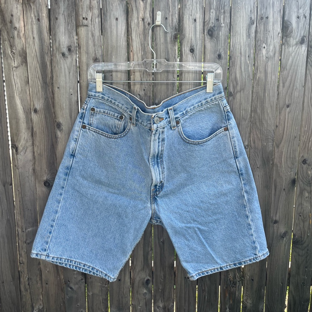 Levi's Blue Jean Shorts Classic Cut-Off Style